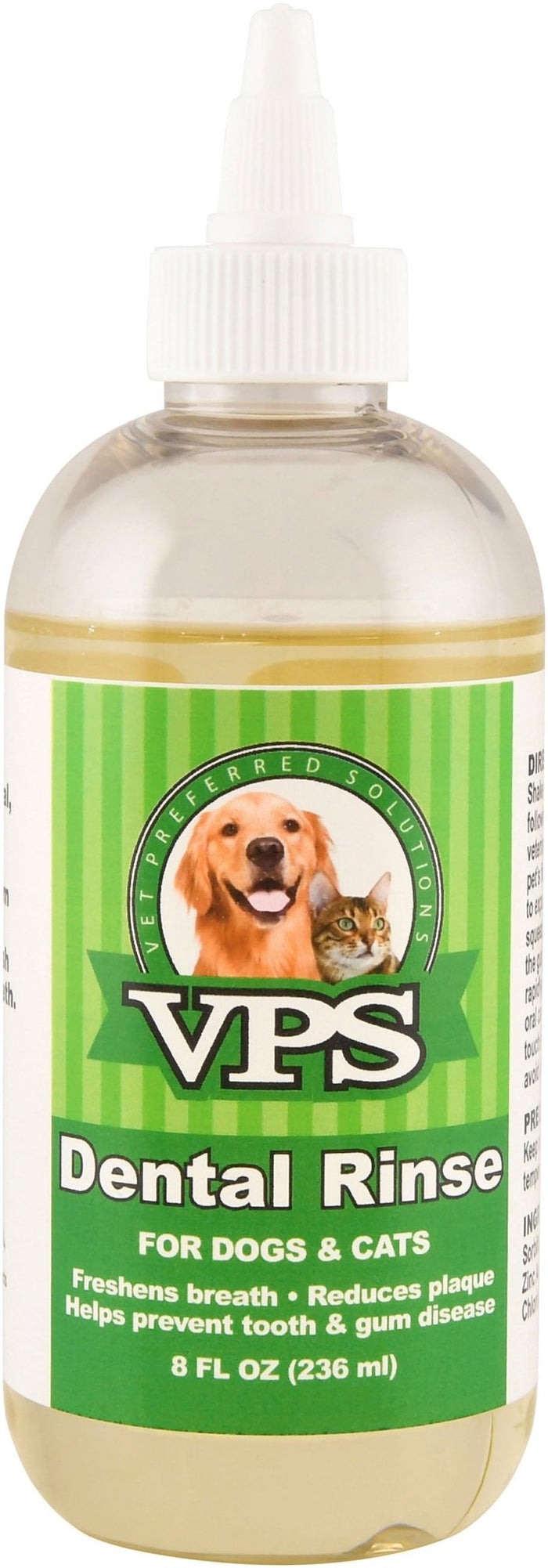 V.P.S. Oral Dental Rinse for Cats & Dogs, 8 oz - UDA3 - 1