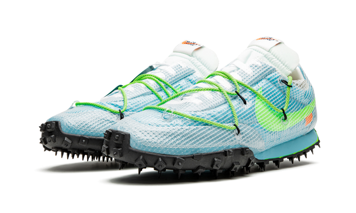 Nike Waffle Racer Off-White Vivid Sky (Women's)