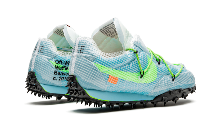 Nike Waffle Racer Off-White Vivid Sky (Women's)