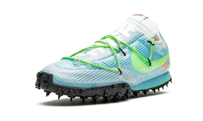 Nike Waffle Racer Off-White Vivid Sky (Women's)