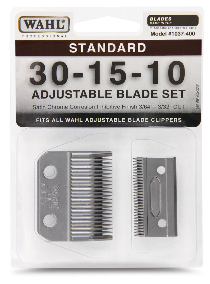 Wahl Adjustable (30 - 15 - 10) Blade Set - WCB3 - 1