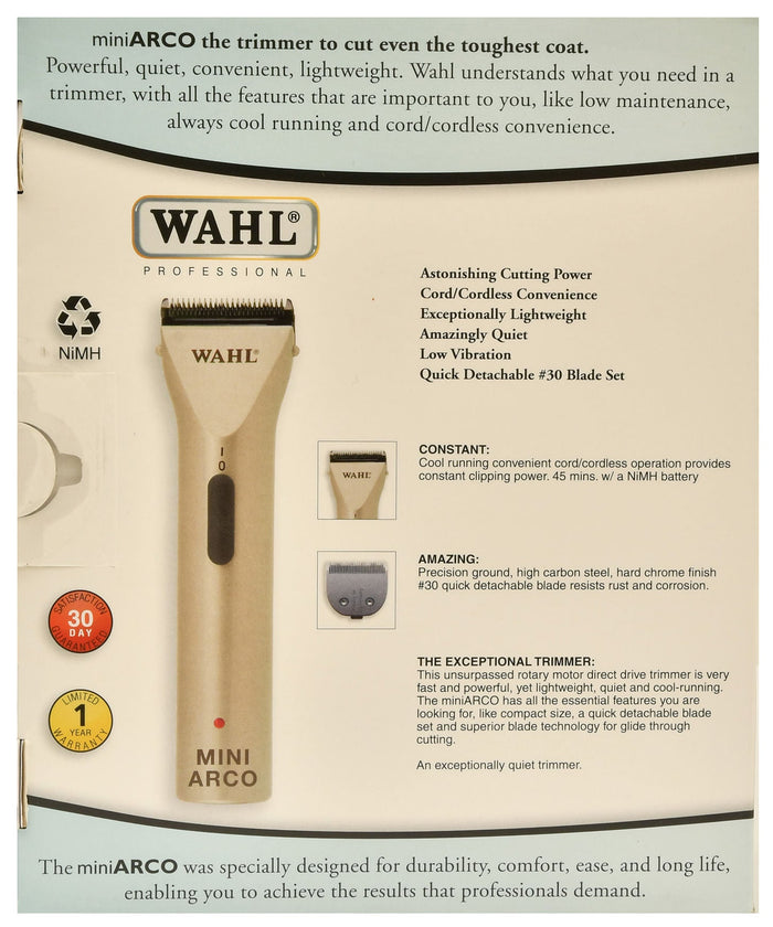 Wahl Mini Arco Trimmer (& Replacement Blades) - WCE1 - Trimmer - 4