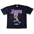 Warren Lotas Lebron Flames Lakers Tee