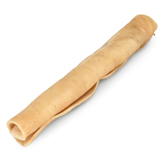 Water Buffalo Cheek Roll Natural Dog Chew - QTDAS - 6 in - 1