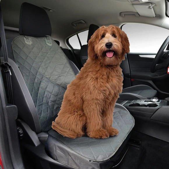 Water Resistant Adjustable Front Seat Protective Pet Cover - KL2K - 1