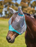Weatherbeeta ComFITec Deluxe Fine Mesh Horse Fly Mask with Ears - KO1PH - Oversize - 1