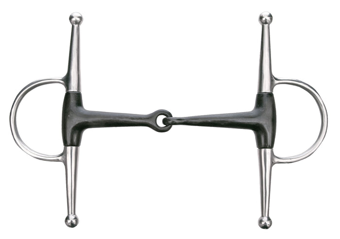Weatherbeeta Korsteel Sweet Iron Full Cheek Snaffle - KOYM - 5 in - 2