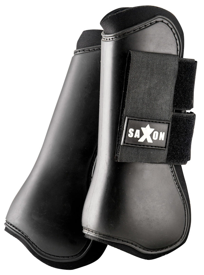 Weatherbeeta Open Front Jumping Boots, Pair - KVRW - Black - 1