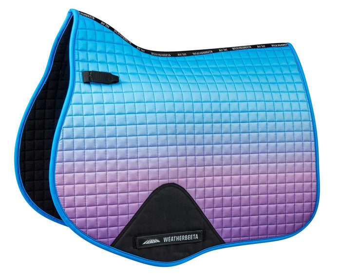 WeatherBeeta Prime Ombre All Purpose Saddle Pad - KO1K8 - Lagoon Mist - 8