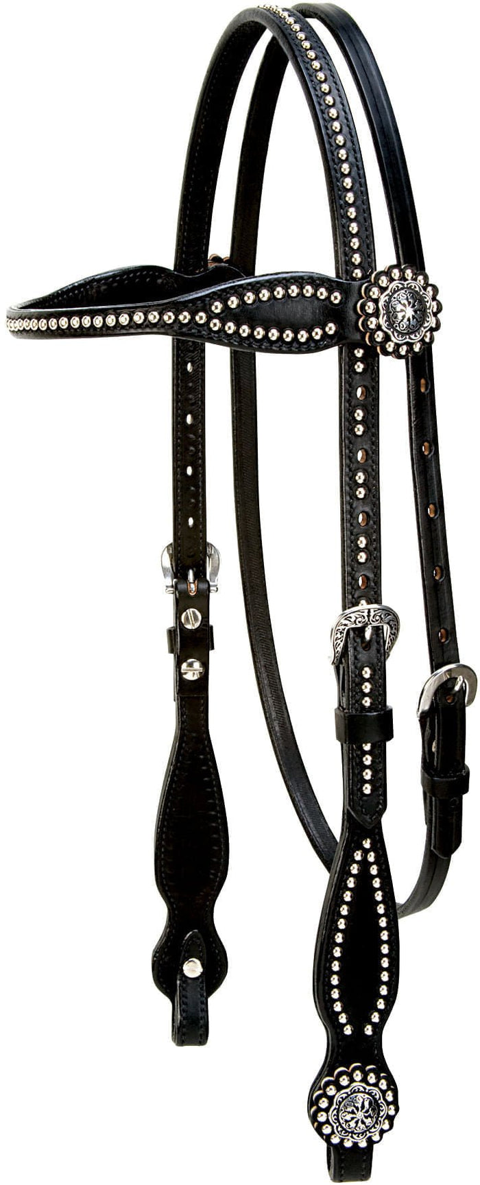 Weaver Back in Black Tack Collection - W216 - Back in Black Breast Collar - 1