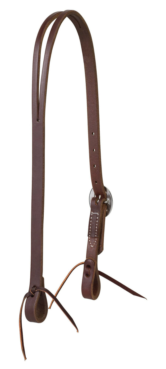 Weaver Leather Working Cowboy Split Ear Headstall, Full Size - W21H - Stainless - 1