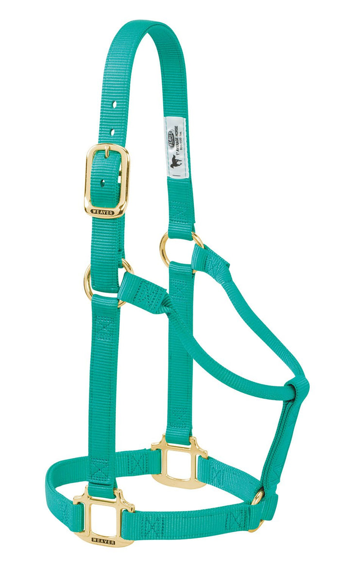 Weaver Original Nylon Horse Halter - WLC2FP - Emerald Green - Small - 3