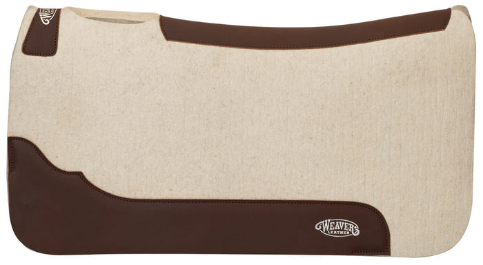 Weaver Steam Pressed Merino Wool Felt Saddle Pad - WLC2MF - 1