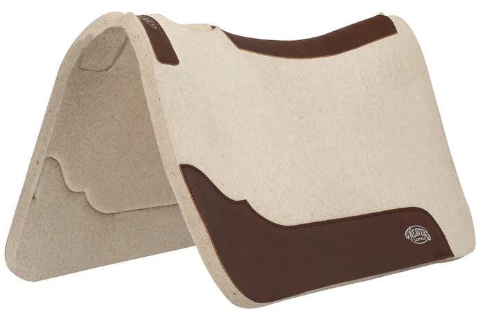 Weaver Steam Pressed Merino Wool Felt Saddle Pad - WLC2MF - 2