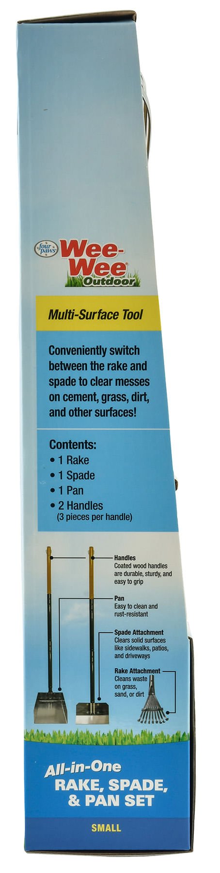 Wee - Wee Outdoor All - in - One Rake, Spade, & Pan Set - 39WM - Small - 3