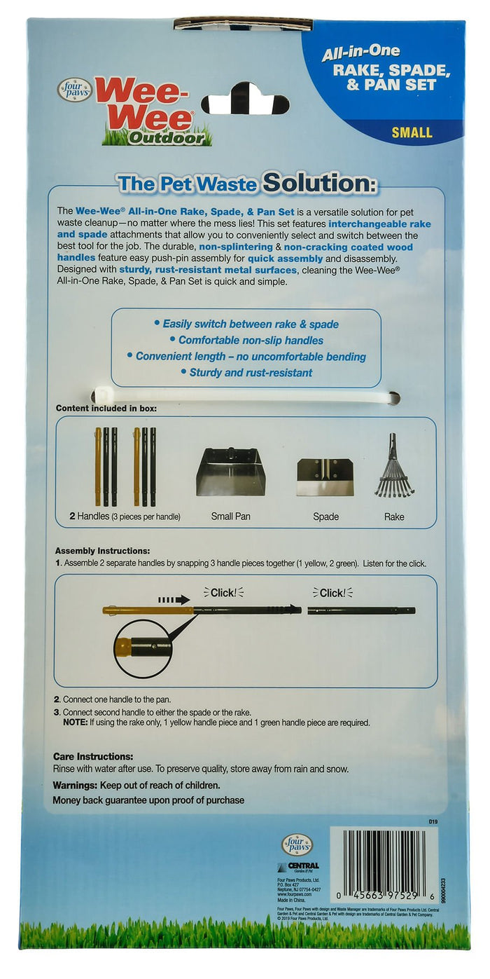Wee - Wee Outdoor All - in - One Rake, Spade, & Pan Set - 39WN - Large - 6