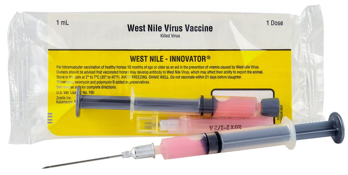 West Nile Innovator Horse Vaccine - ZFW2 - 1 Dose - 1