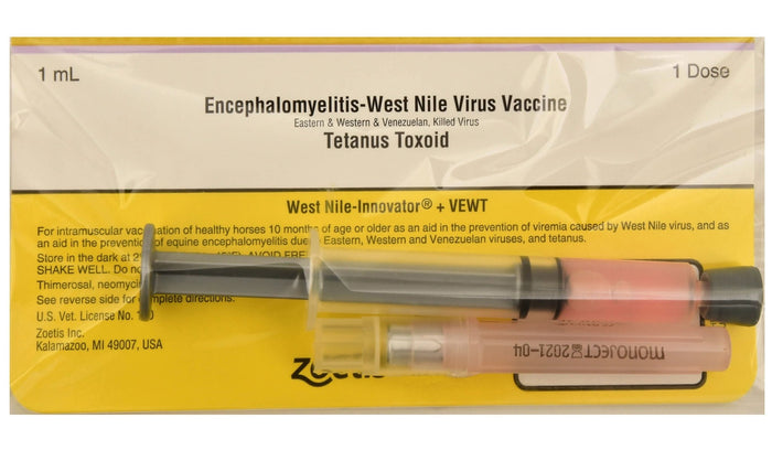 West Nile Innovator + VEWT Horse Vaccine - ZFW6 - 1 Dose - 1