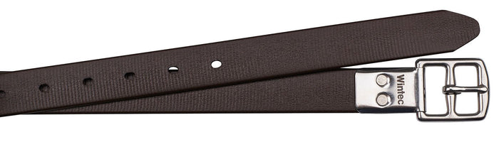 Wintec Slimline Stirrup Straps - KO9K - Brown - 1 in x 48 in - 2