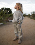 WWJD Varsity Kids Crewneck Elevated Faith