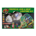 Zoo Med Tropical Reptile UVB and Heat Lighting Kit - 002ZOO-32230 - Black - 1