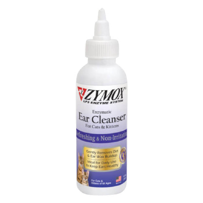 Zymox Cat/Kitten Ear Cleanser, 4 oz - 006PKB-20125 - 1