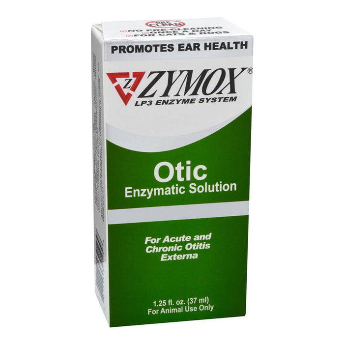 Zymox Otic Hydrocortisone Free - 006ZYM02-1-25 - 1.25 oz - 2
