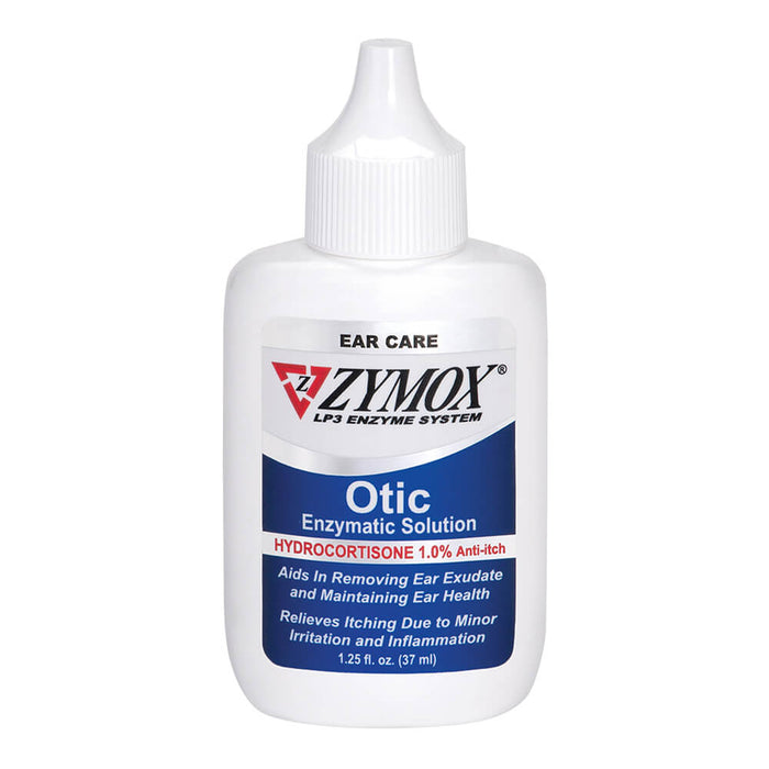 Zymox Otic with Hydrocortisone, 1.25 oz - 006ZYM01-1-25 - 1.25 oz - 1