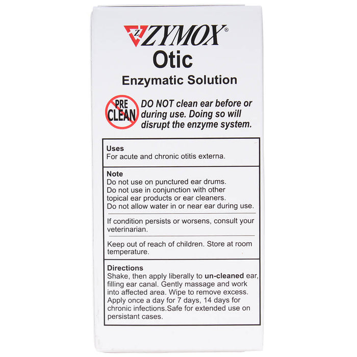 Zymox Otic with Hydrocortisone, 1.25 oz - 006ZYM01-1-25 - 1.25 oz - 3